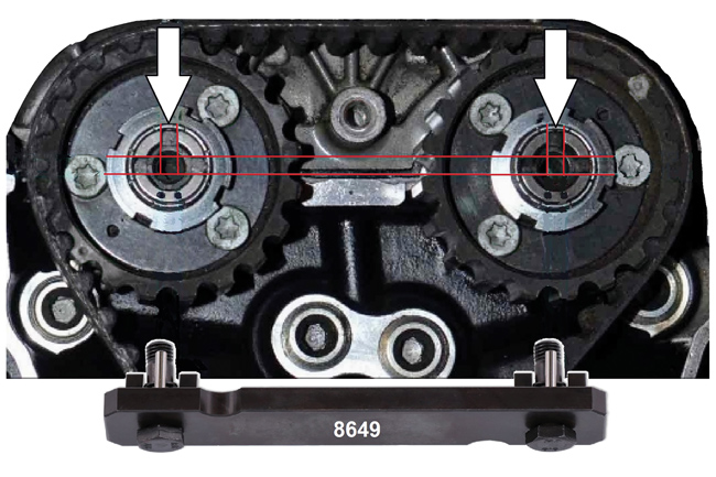 Laser Tools 8649 Camshaft Timing Tool - Ducati