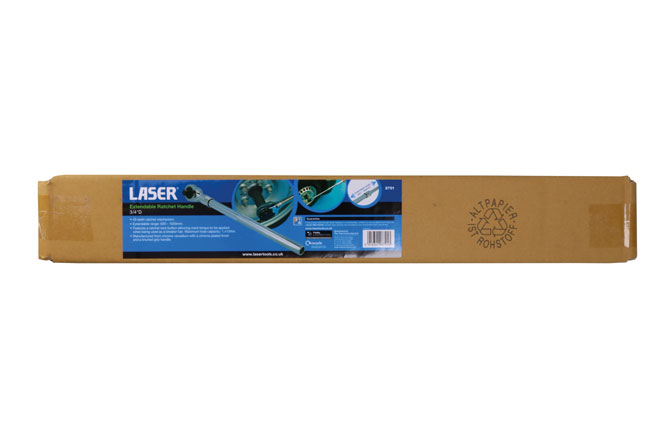 Laser Tools 8791 Extendable Ratchet Handle 3/4"D
