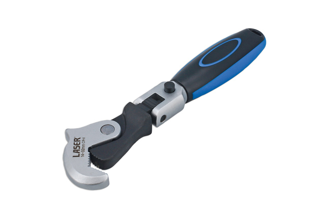 Laser Tools 8826 Flexi-Head Adjustable Wrench 14 - 32mm
