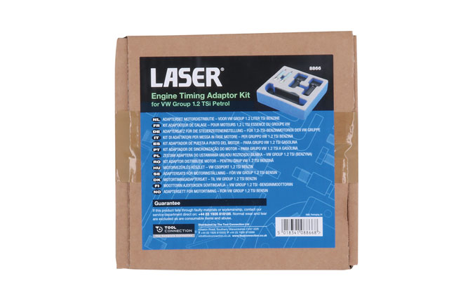 Laser Tools 8866 Engine Timing Adaptor Kit - for VW Group 1.2 TSi Petrol