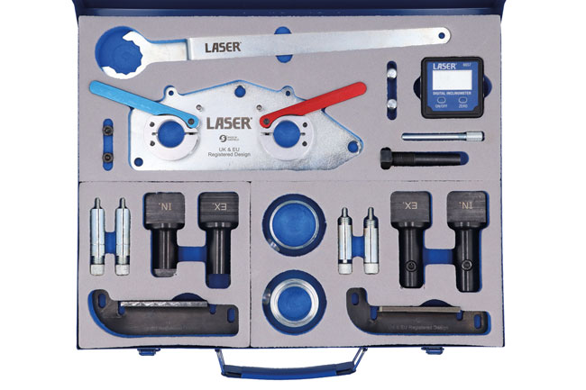 Laser Tools 8900 Engine Timing Kit - for VW Group 1.0, 1.2, 1.4, 1.5, 1.6 TSi Petrol