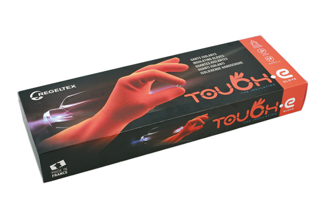 Laser Tools 8925 Touch-E Insulated Gloves Class 0 - Small (8)