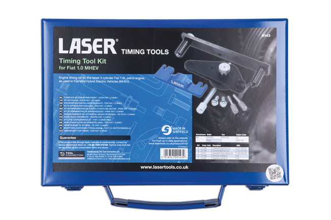 Laser Tools 9143 Timing Tool Kit - for Fiat 1.0 MHEV