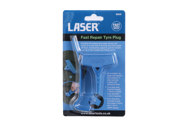 Laser Tools 9203 Fast Repair Tyre Plug