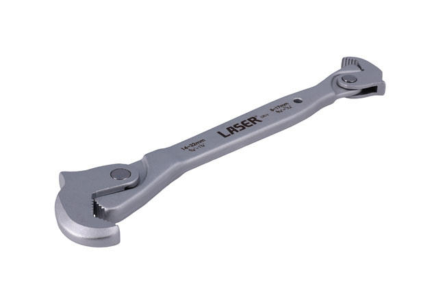 Laser Tools 9257 Double Headed Adjustable Wrench - 8 to 32mm