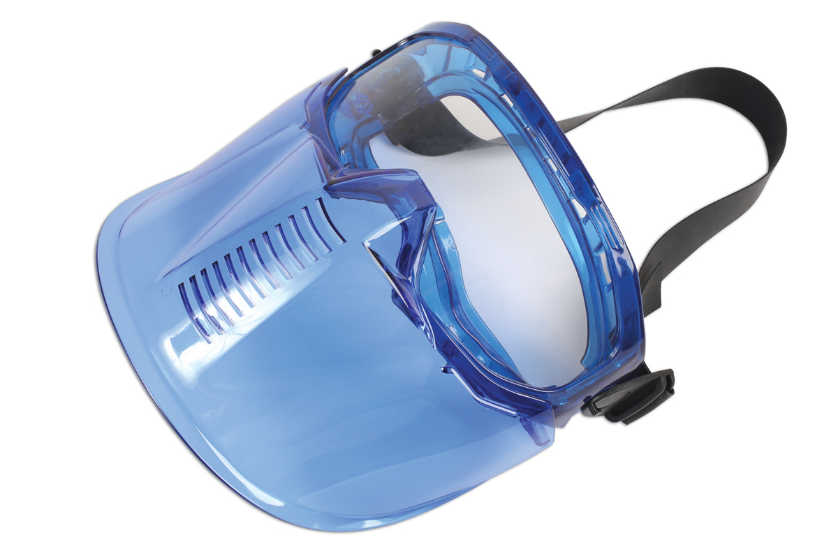 Safety Goggles Detachable Face Shield Part No. 6514 Part of the