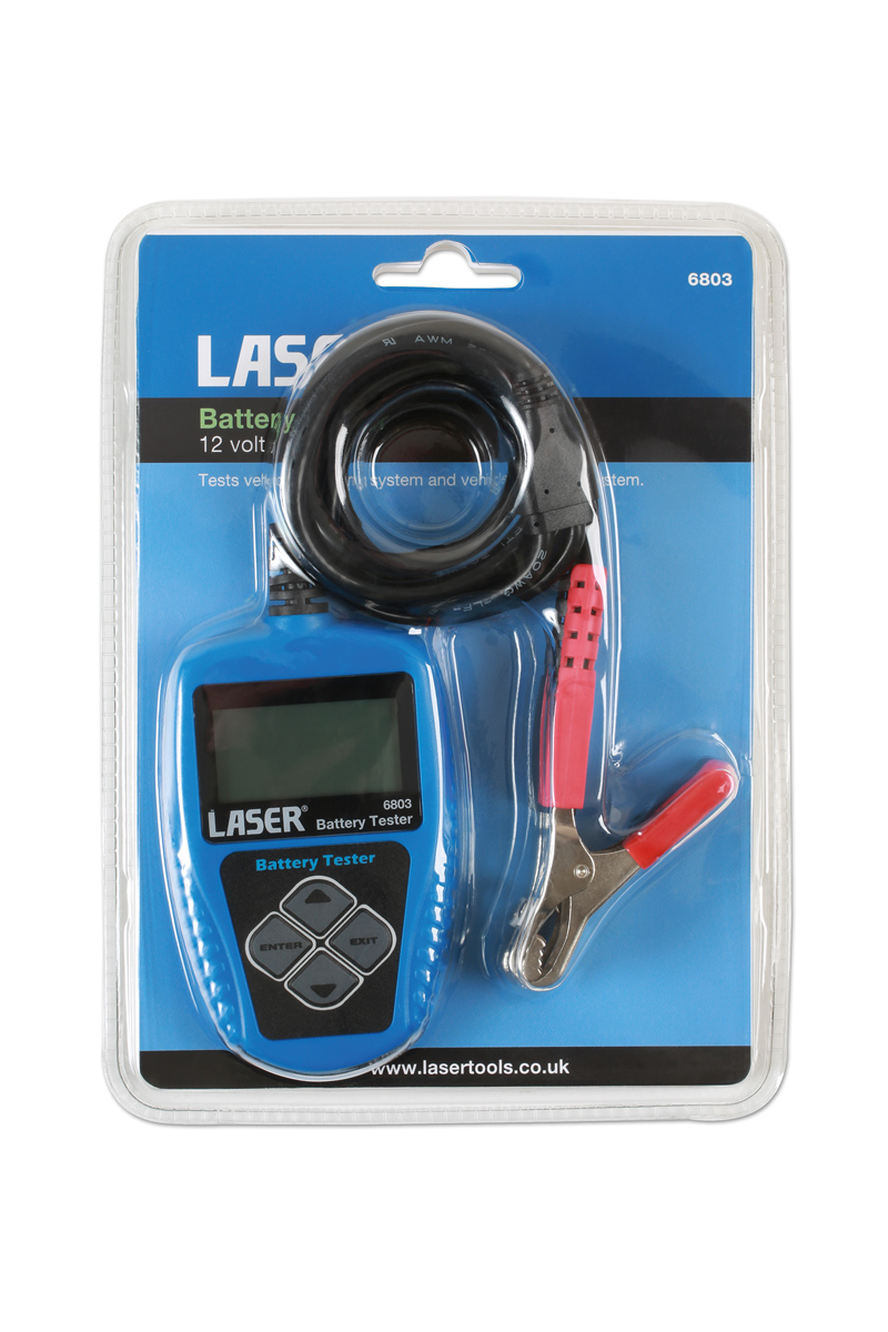 Laser Tools 6803 Battery Tester 12 Volt