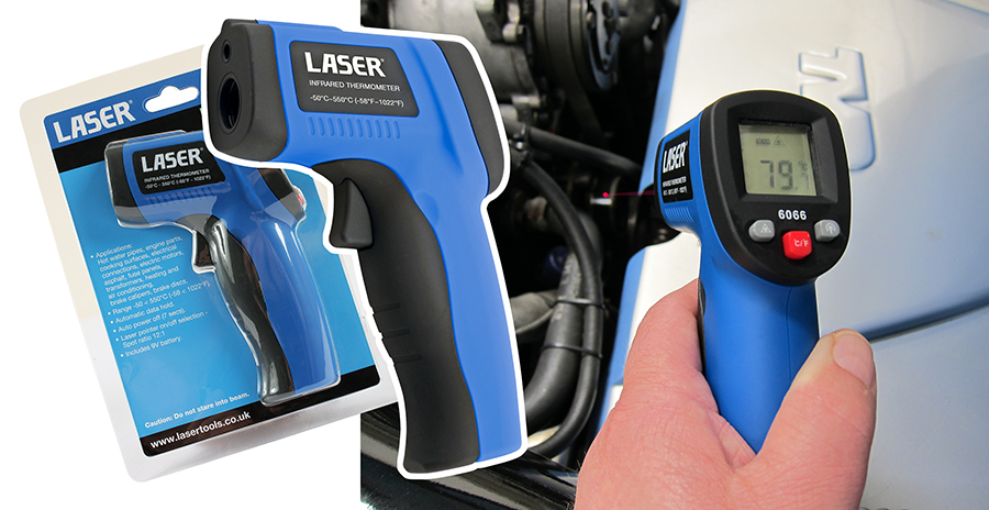 Infrared Spot Thermometer from Laser Tools 