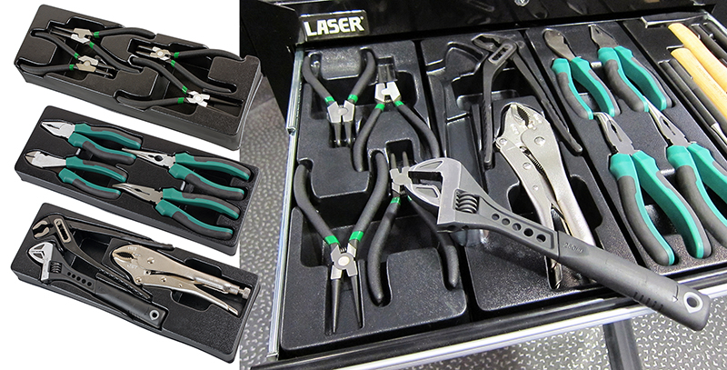 New ‘Tool Control’ sets from Laser Tools fit neatly in the tool chest drawer