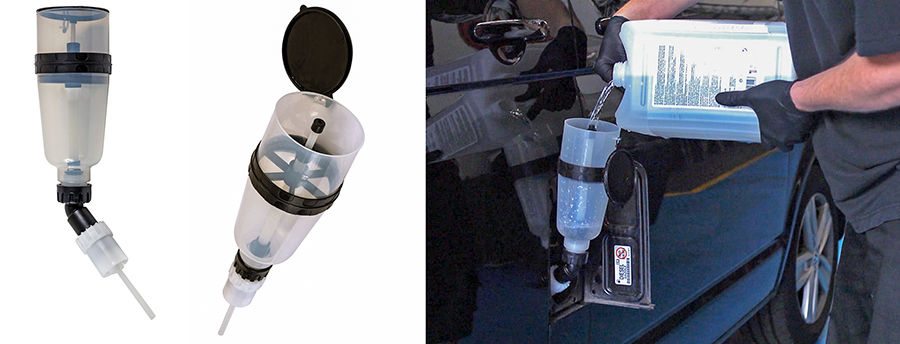 No more AdBlue spillage with these dedicated AdBlue filling funnels