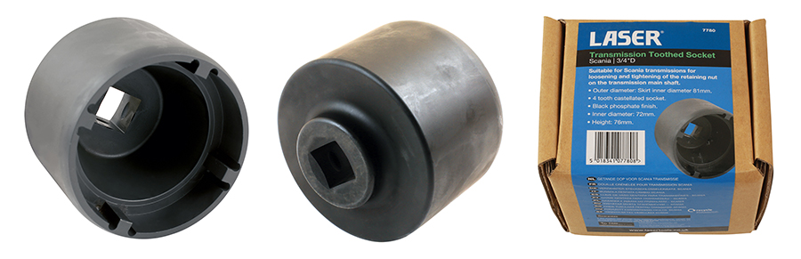 Specialist Scania transmission socket