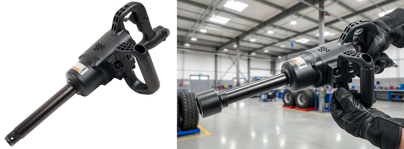 Laser 9208 Air Impact Wrench 3/4" Drive with 6" Anvil