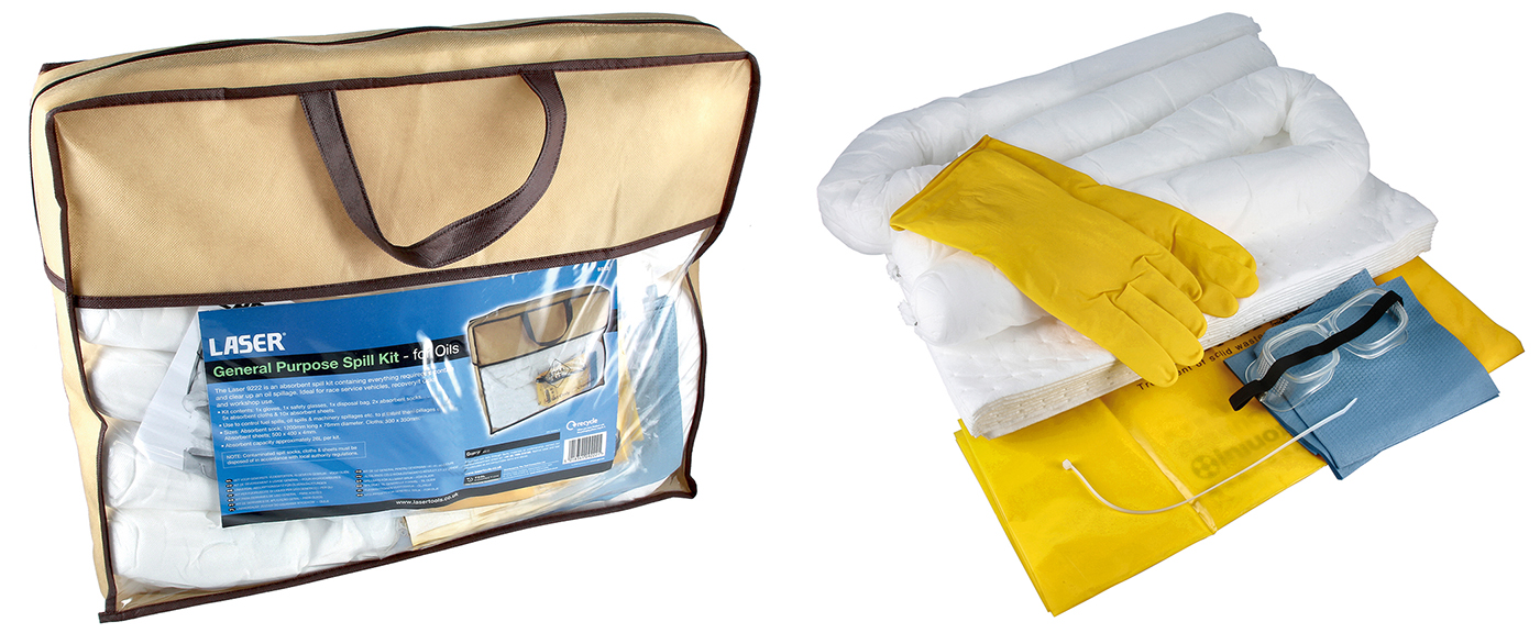 Laser Tools’ General Purpose Spill Kit 