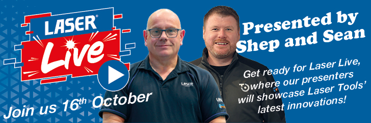 You're Invited: Join us live on October 16th for Laser Tools' new streaming event – the third Laser Live!