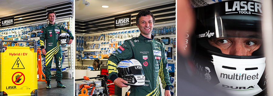 Darren Turner joins Laser Tools as brand ambassador to promote and develop hybrid/EV tools and equipment