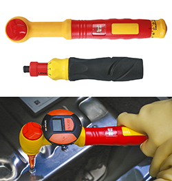 Insulated torque tools rated at 1000V AC / 1500V DC