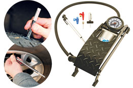 Useful tyre safety kit