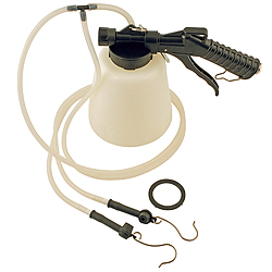 Speedy dual-feed brake bleeding from Laser Tools