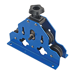 Straighten coils of brake pipe quickly and easily 