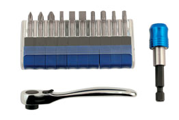 Neat little ratchet and bit set from Laser Tools