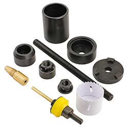 Innovative front subframe bush removal kit