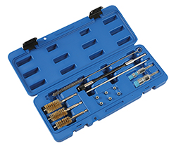 Finding diesel injector ports difficult to clean?