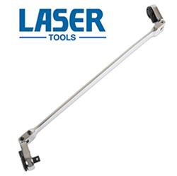 Reach those inaccessible fasteners with this innovative, super-slim, flexi-head ratchet