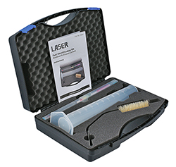 Accurately measure percentage levels of ethanol and biodiesel in fuels with this new kit from Laser Tools