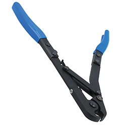 Correctly fit single and twin-ear hose clamps with these specially-designed hose clamp pliers