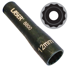 Super-compact spark plug socket for Ducati V4 