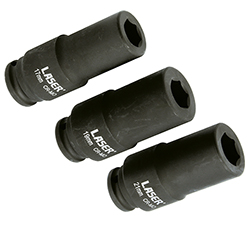 Power through stubborn crankshaft pulley fixings with these weighted sockets from Laser Tools