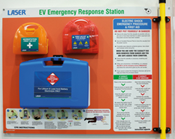 Electric Vehicle workshop Emergency Response Stations from Laser Tools 
