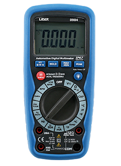 Comprehensive multimeter for the professional automotive technician