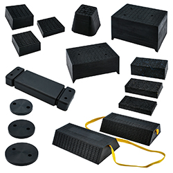 Lift smarter: durable, lightweight & oil-resistant PU Lifting Pads from Laser Tools