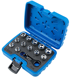 Ratchet Torque Adaptor with Shallow Insert Sockets — offset torque access for tight spaces