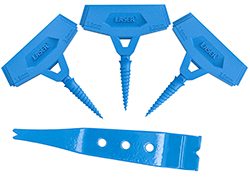 Snap it in. Drive to the garage. Job done — the new fast tyre repair plug from Laser Tools