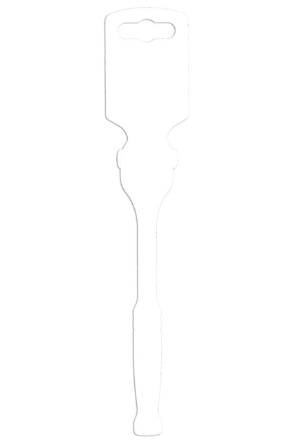 Laser Tools 0048 Fully Polished Ratchet 3/8"D