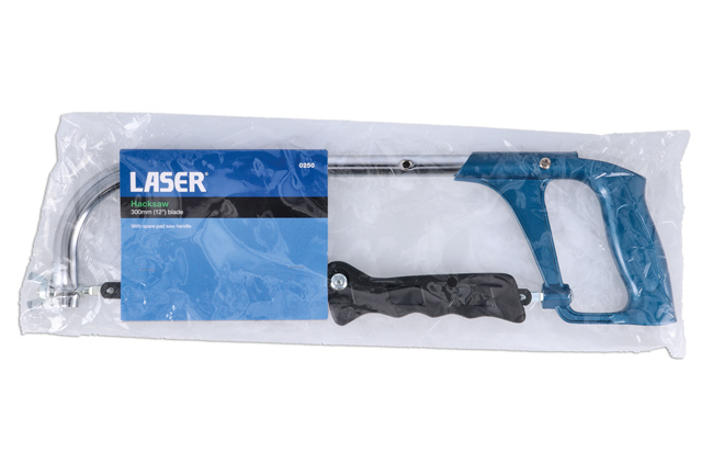 Laser Tools 0250 Hacksaw 300mm & Pad Saw Handle