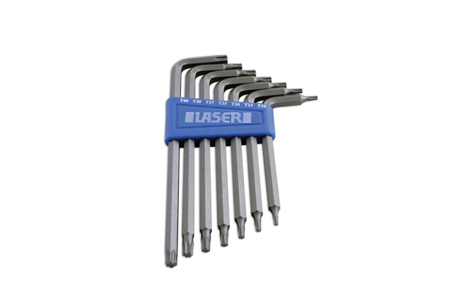 Laser Tools 0605 Star Key Set 7pc