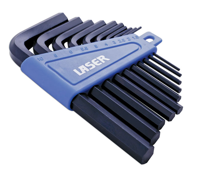 Metric Hex Key Set 10pc Part No. 0952 Part of the Hex Key Sets