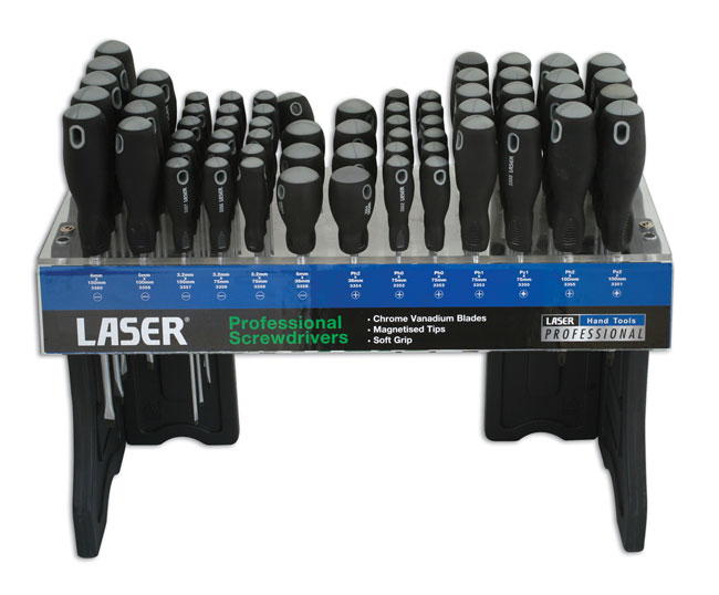 Laser Tools 1165 Screwdriver Stand with Screwdrivers