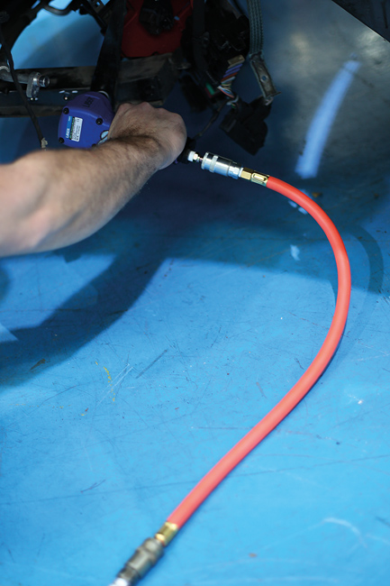 Laser Tools 4834 High Vis Air Line Whip/Leader Hose 600mm x 10mm