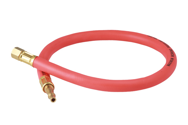 Laser Tools 4834 High Vis Air Line Whip/Leader Hose 600mm x 10mm