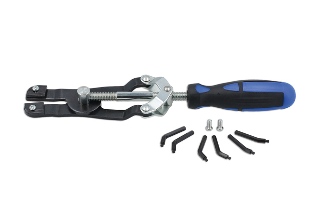 Heavy duty circlip pliers long