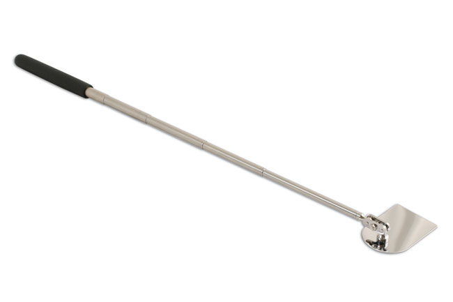 Laser Tools 4997 Telescopic Stainless Steel Mirror 6.3 X 4.5cm