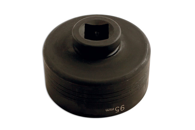 Laser Tools 5043 Front Hub Nut Socket 95mm 8pt 1"D - for Scania