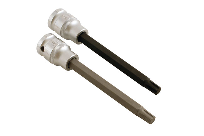 Laser Tools 5092 Ribe Profile Bit Set 1/2"D 2pc