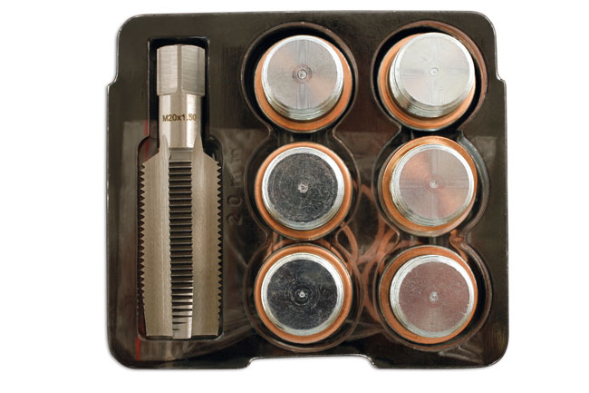 Laser Tools 5229 Sump Plug Thread Repair Kit M20 x 1.5