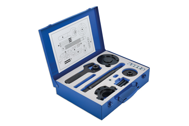 Laser Tools 5868 Master Front Wheel Bearing Tool Set - for Ford Transit