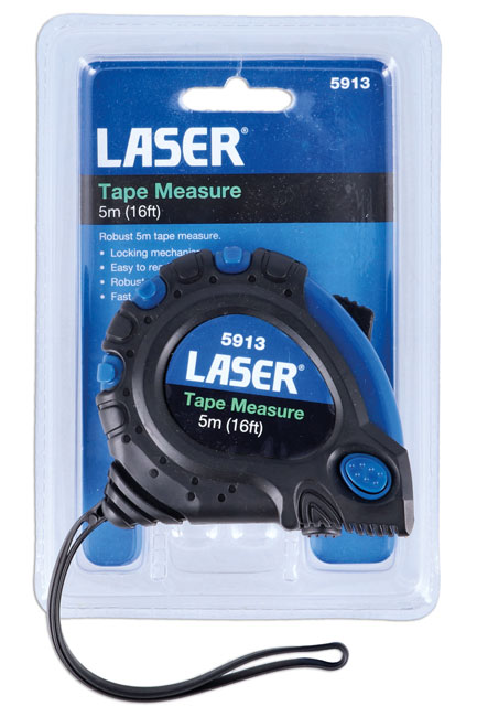 Laser Tools 5913 Tape Measure 5m